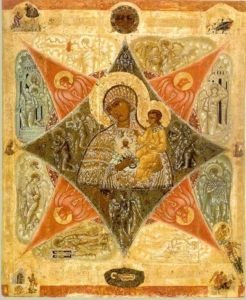 Старинная икона Неопалимая Купина продать Киев, Харьков, Одесса, цена Старинная икона Неопалимая Купина продать Киев, Харьков, Одесса, цена
